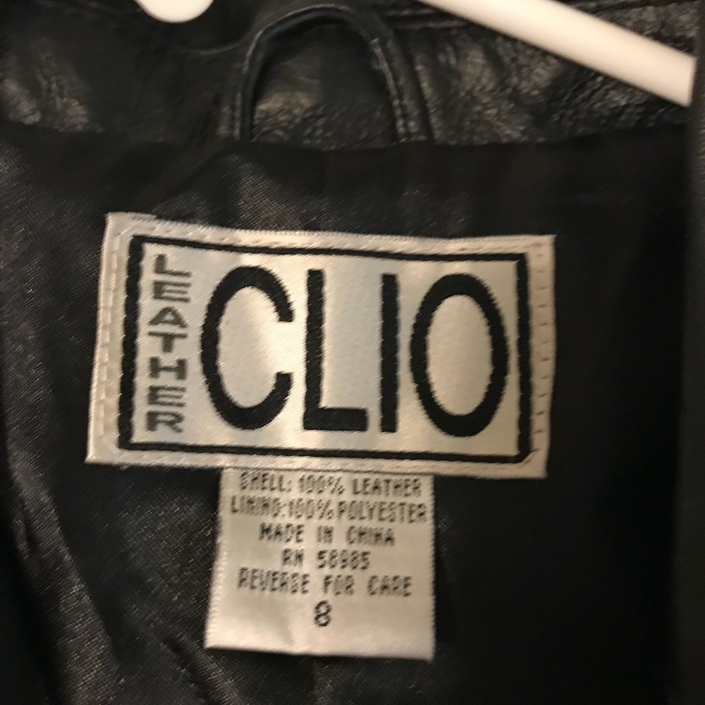 Clio leather jacket - Picture 4 of 4